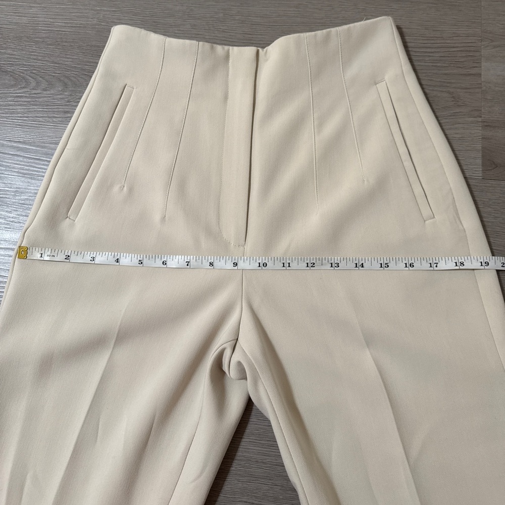 Zara Cream Trousers - Picture 8 of 10